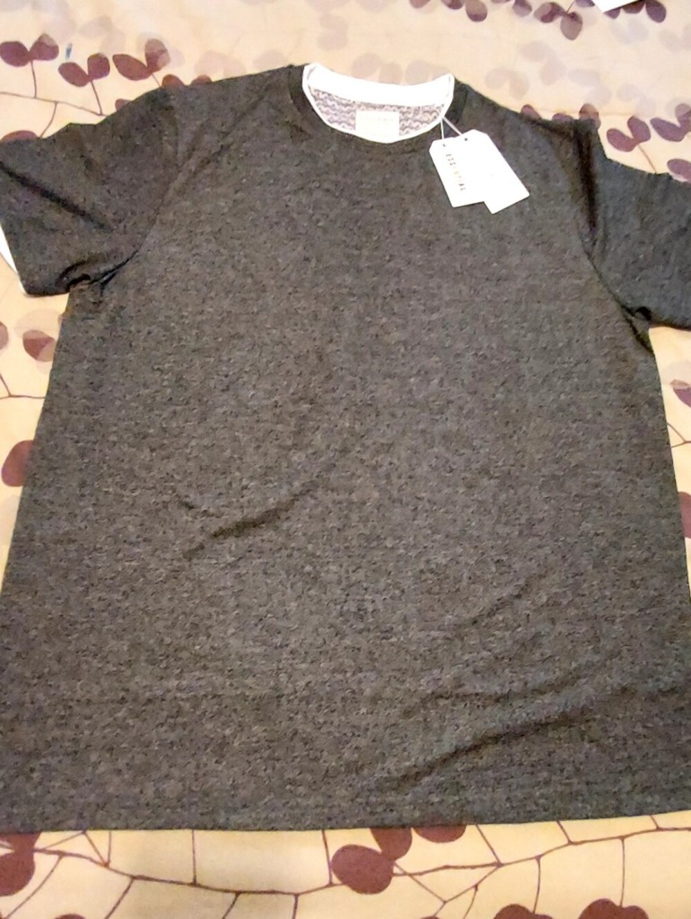 Cactus Men’s Short Sleeve Crewneck T-Shirt - Charcoal Gray